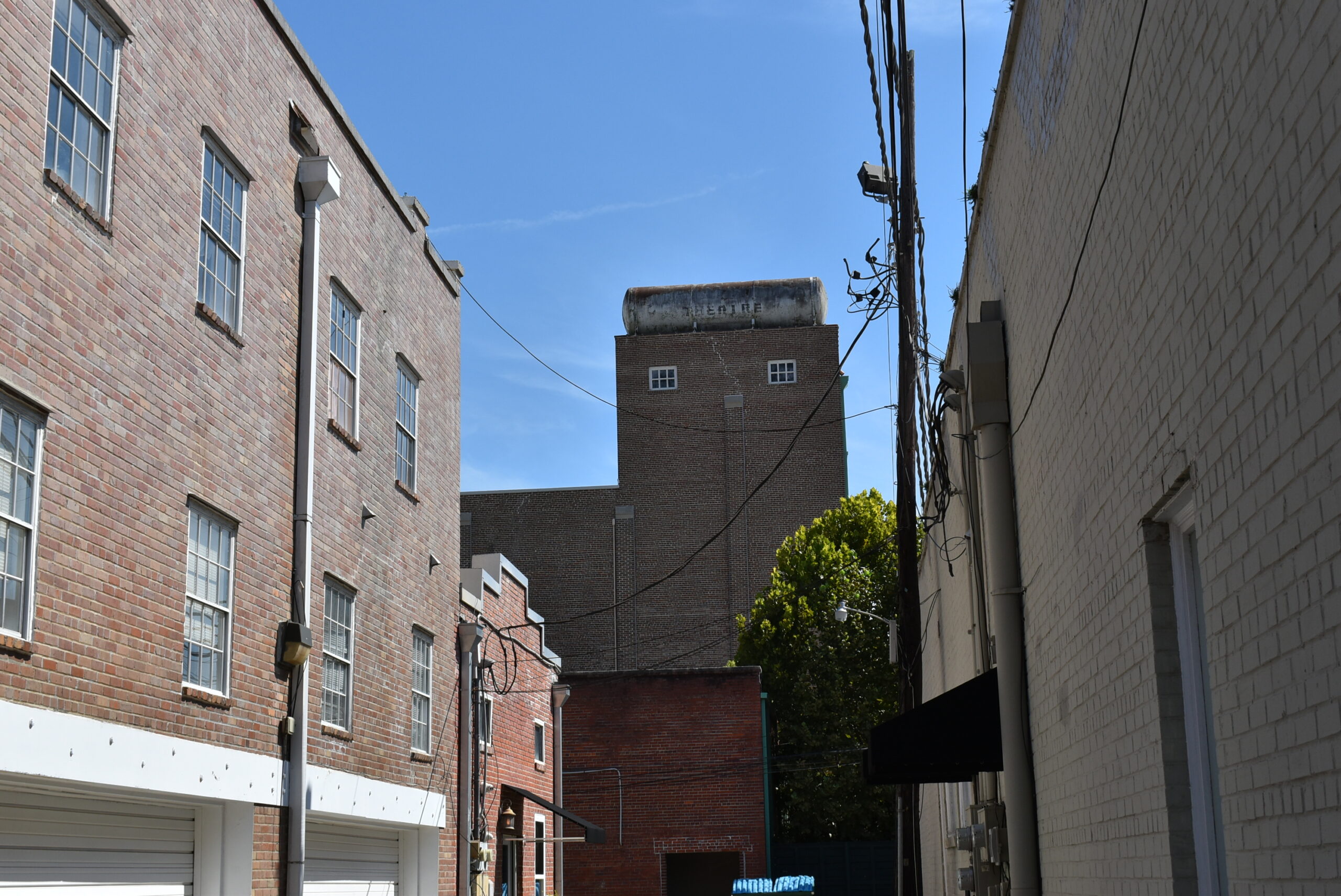 The Columbia Theater rear Rooftop